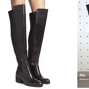 Charles David: Over the Knee Leather Boot
